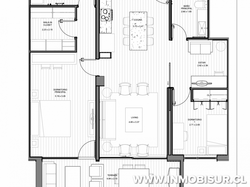 Venta en Puerto Montt | Departamento Nuevo Reserva Lomas