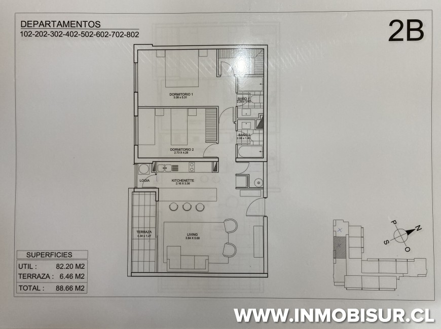 Arriendo en Puerto Varas | Espectacular departamento semi amoblado en arriendo en el centro de Puerto Varas