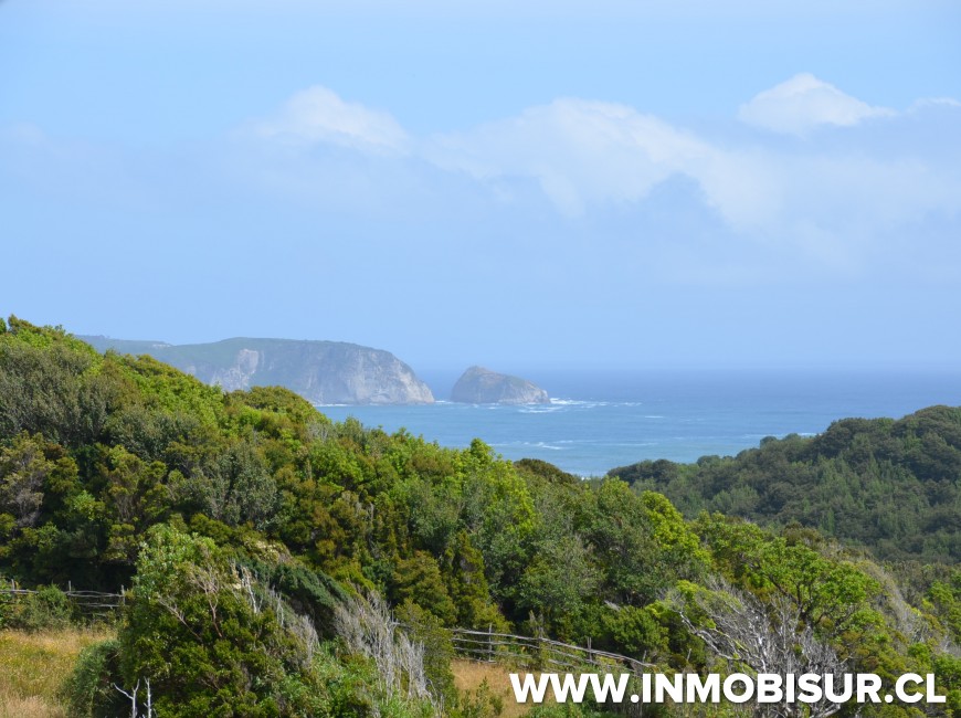 Venta en Chonchi | Campo con inigualable vista al mar en sector Muelle de Las Almas