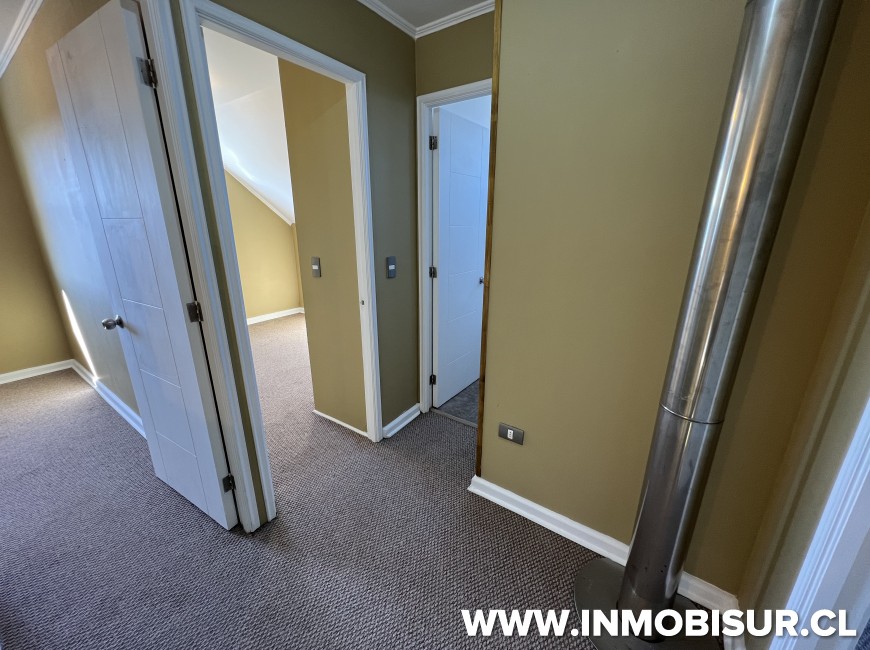 Arriendo en Puerto Varas | Casa de 3 dormitorios en arriendo, sector Quilén