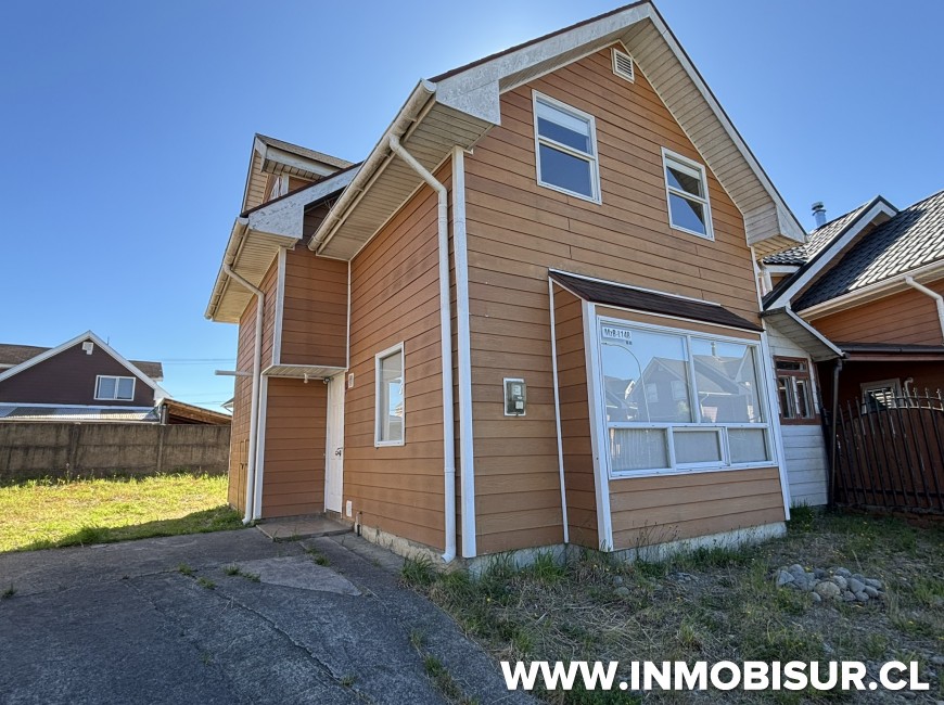 Arriendo en Puerto Varas | Casa de 3 dormitorios en arriendo, sector Quilén