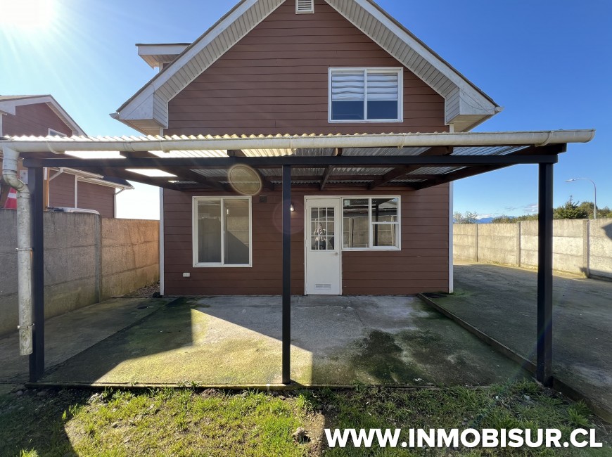 Arriendo en Puerto Varas | Casa de 3 dormitorios en arriendo, sector Quilén