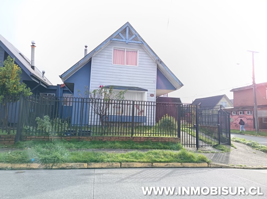 Venta en Puerto Montt | Casa de esquina en Altos de Tenglo.