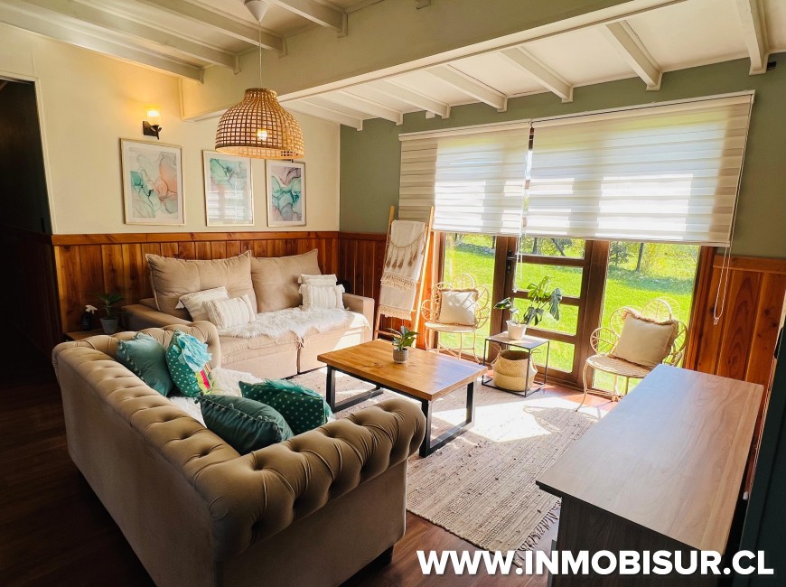 Arriendo en Puerto Varas | Casa amoblada en arriendo en Condominio Rancho Lomas Verdes