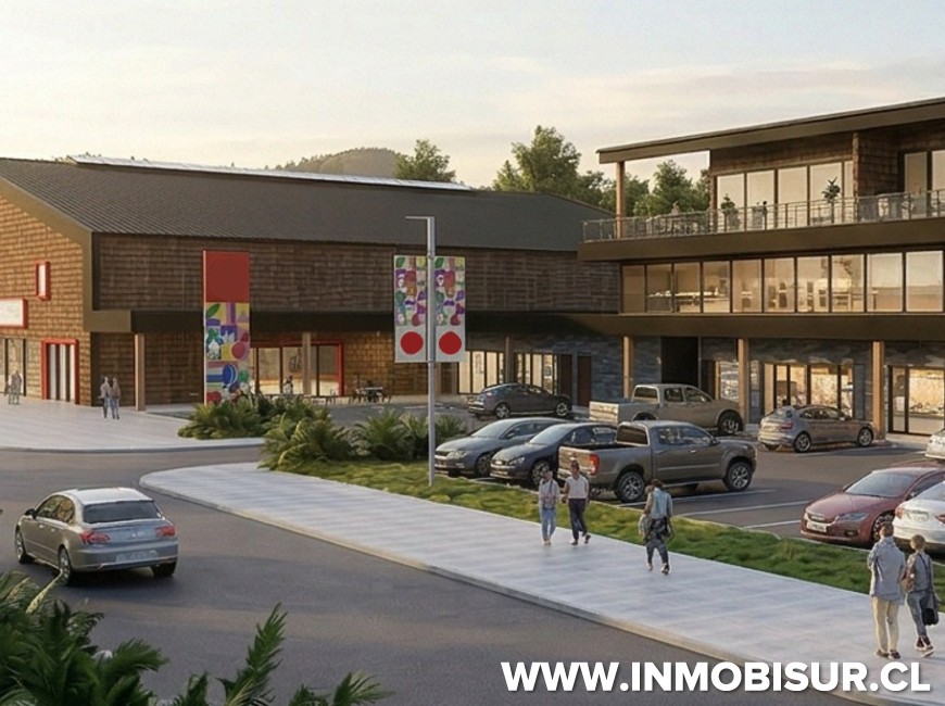 Arriendo en Puerto Varas | Centro comercial nuevo en Nueva Braunau, comuna de Puerto Varas