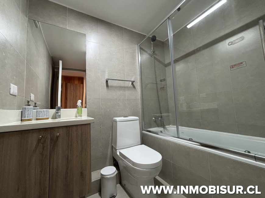 Arriendo en Puerto Varas | Departamento amoblado de 1 dormitorio en arriendo en Edificio Elementos, Puerto Varas