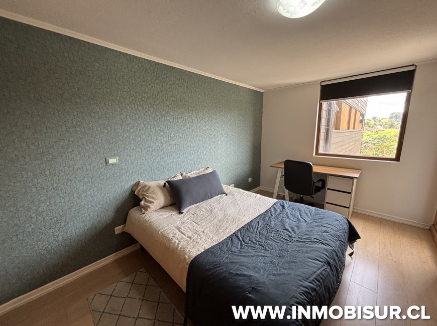 Arriendo en Puerto Varas | Departamento amoblado de 1 dormitorio en arriendo en Edificio Elementos, Puerto Varas