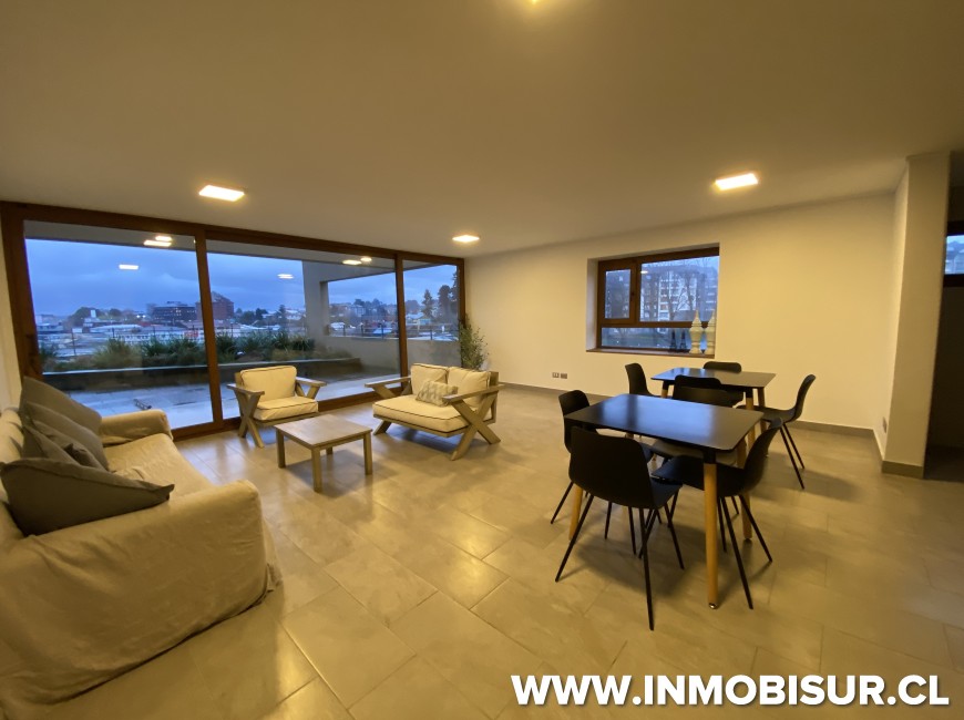 Arriendo en Puerto Varas | Departamento amoblado en arriendo en edificio Peninsula Vista, Puerto Varas