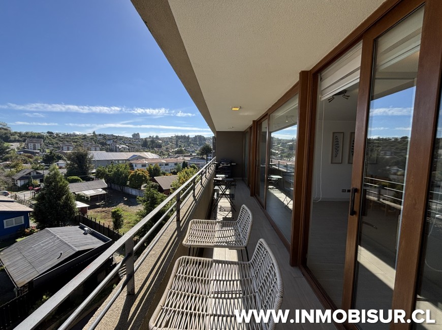 Arriendo en Puerto Varas | Departamento amoblado en arriendo en edificio Peninsula Vista, Puerto Varas