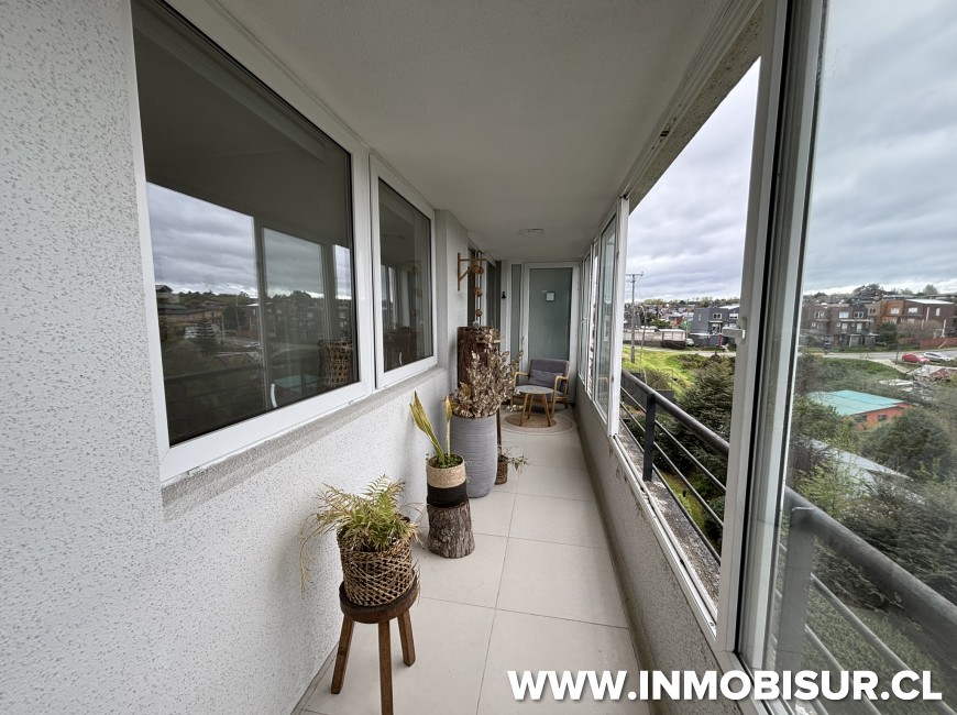 Venta en Puerto Varas | Departamento de 3 dormitorios en venta en Edificio Jardín Patagónico, Puerto Varas