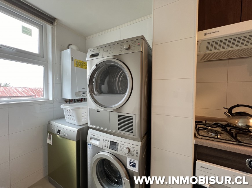 Venta en Puerto Varas | Departamento duplex amoblado en venta en excelente estado en Puerto Varas