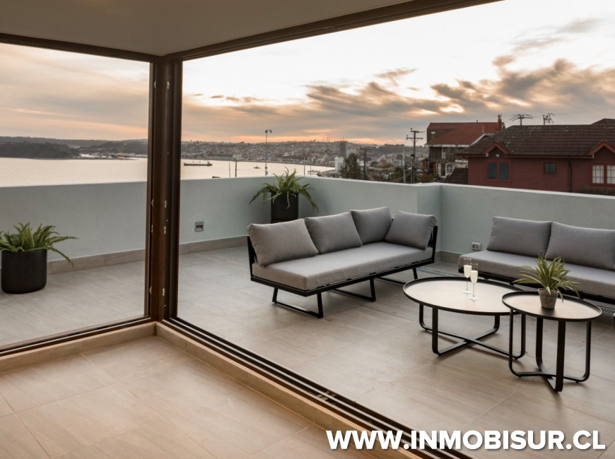 Venta en Puerto Montt | Departamento NUEVO en proyecto RESERVA LOMAS