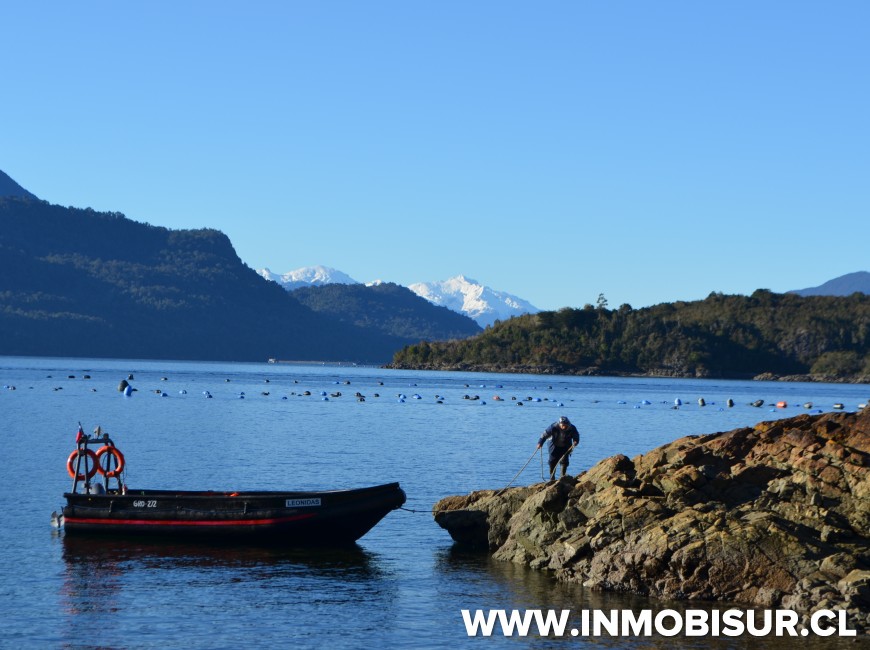 Venta en Hualaihué | En venta hermosa y exclusiva isla de 23,5 Ha en Hornopiren