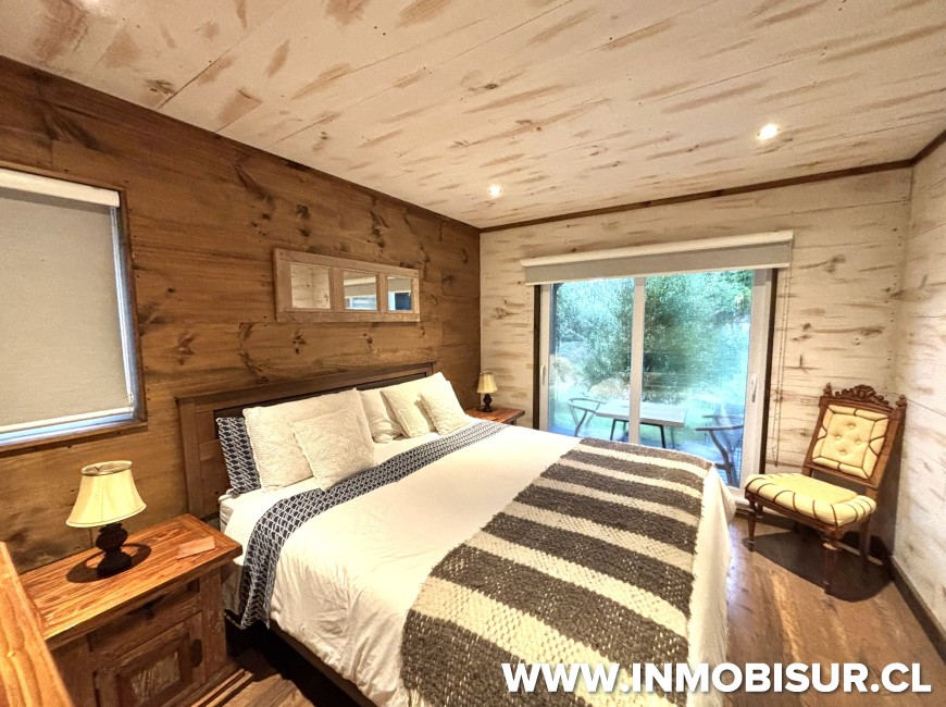 Arriendo en Puerto Varas | Exclusiva Casa Full Amoblada, con Hot Tub, a solo 7 km. de Puerto Varas