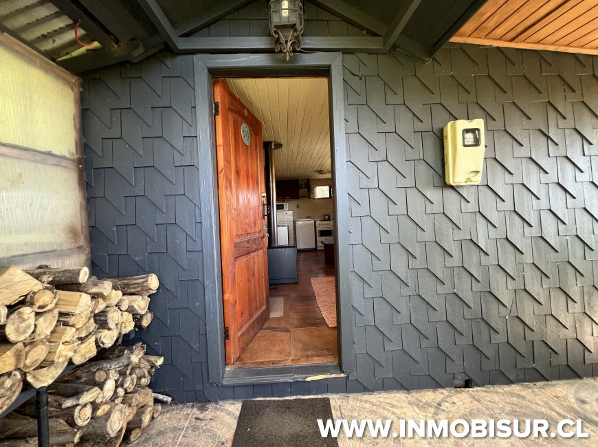 Arriendo en Puerto Varas | Hermosa cabaña amoblada en arriendo en Playa hermosa con vista al lago