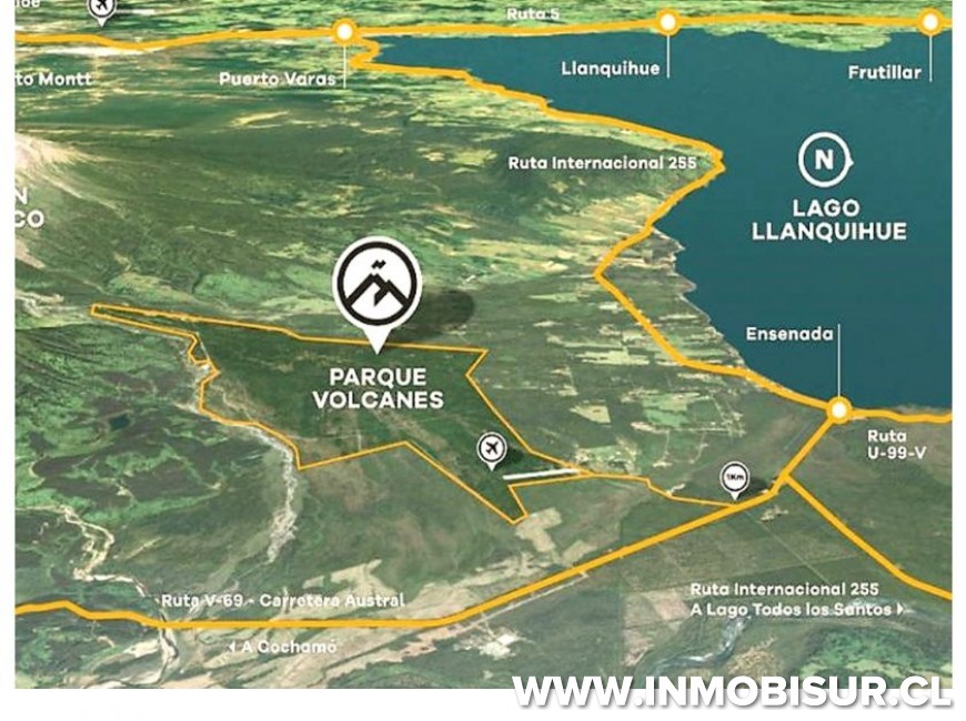 Venta en Puerto Varas | Linda parcela en Venta en Ensenada, Parque Los Volcanes