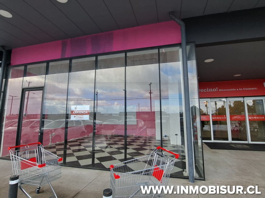 Arriendo en Puerto Montt | Local comerciaL en Strip Center Tepual
