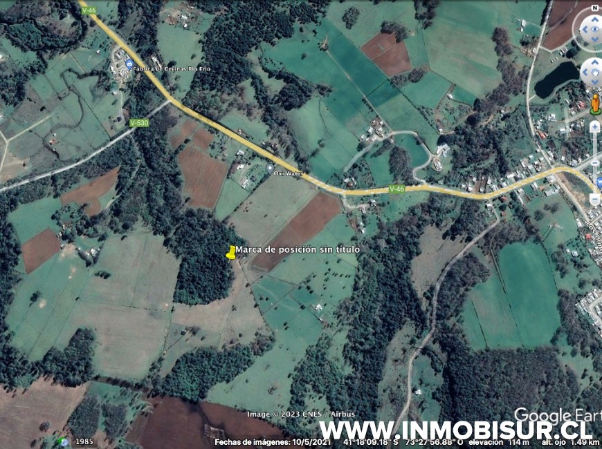 Venta en Puerto Varas | Parcela en Cañitas, sector Rio Frio