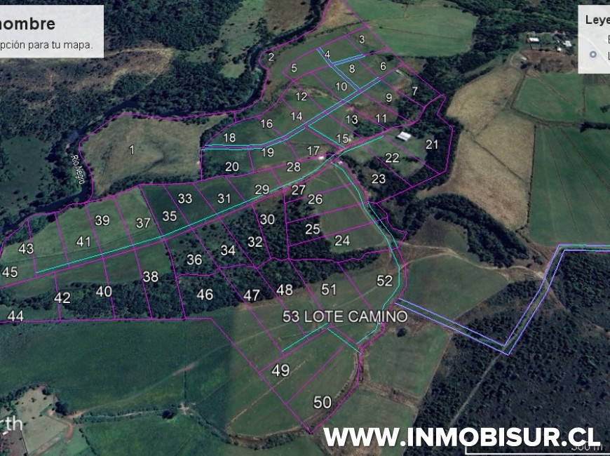 Venta en Puerto Montt | Parcelación Hacienda Doña Erika, Camino a Las Lomas