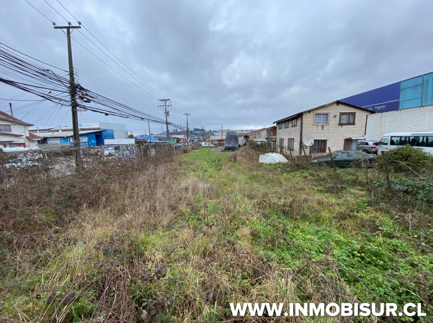 Venta en Puerto Montt | Sitio esquina en Santa Inés con Ruta 5 Sur Parque Industrial