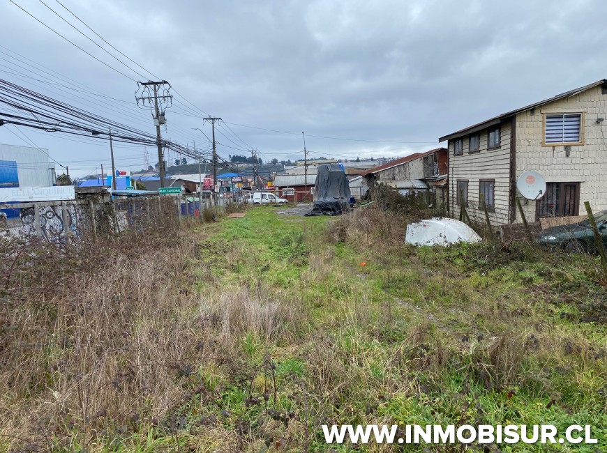 Venta en Puerto Montt | Sitio esquina en Santa Inés con Ruta 5 Sur Parque Industrial