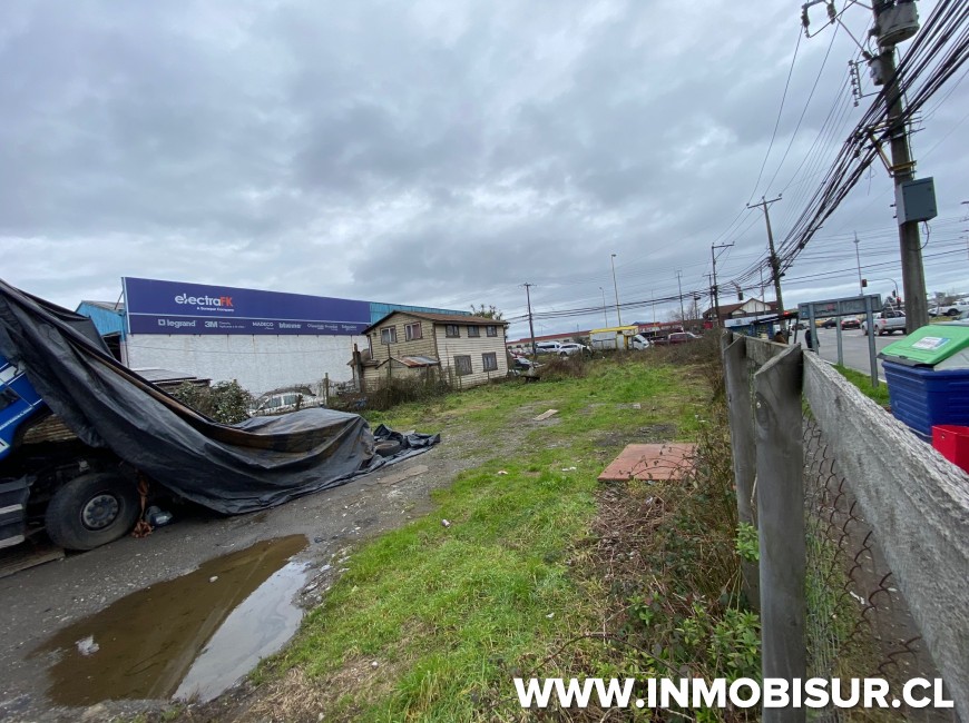 Venta en Puerto Montt | Sitio esquina en Santa Inés con Ruta 5 Sur Parque Industrial