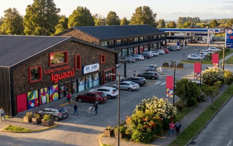 Arriendo en Puerto Varas | Centro comercial nuevo en Nueva Braunau, comuna de Puerto Varas en 252 | Centro comercial nuevo en Nueva Braunau, comuna de Puerto Varas