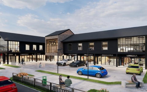 Arriendo en Puerto Varas | Oficinas en moderno Boulevard en construcción, Llanquihue en 252 | Oficinas en moderno Boulevard en construcción, Llanquihue