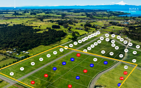 Venta en Llanquihue | Parcelación Altos de Totoral a 12 minutos de Puerto Varas en 258 | Parcelación Altos de Totoral a 12 minutos de Puerto Varas