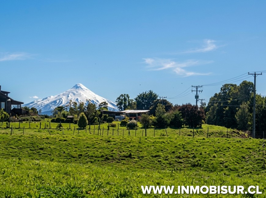 Hermosa Parcela con vista a los volcanes en Los Arrayanes
